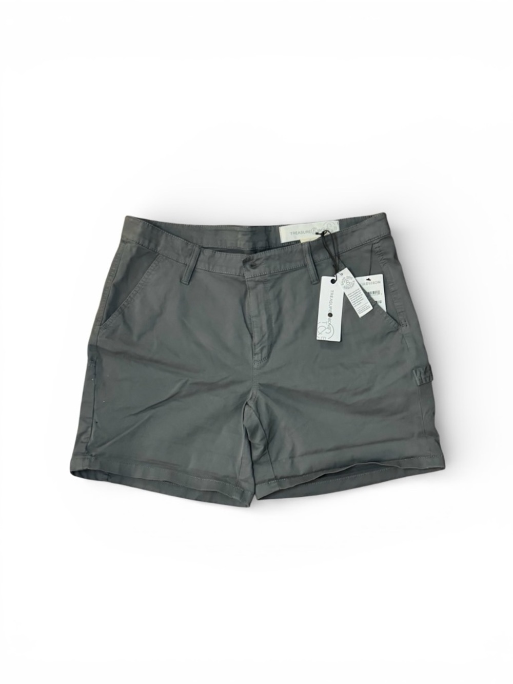 NWT Treasure & Bond Gray Utility Cotton Shorts